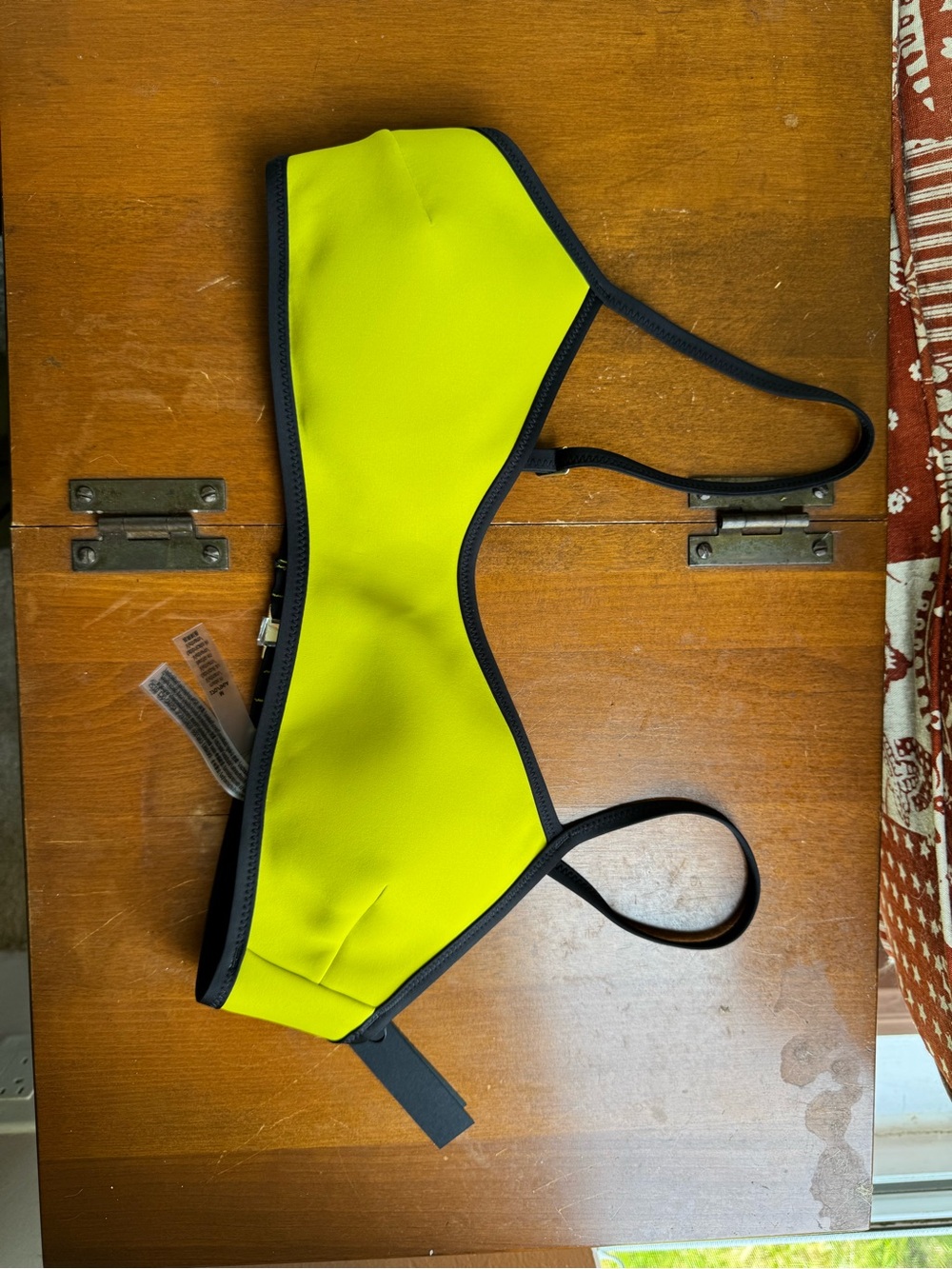 Victorias Secret Neon Yellow Bikini Top